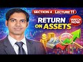 Return on Assets Ratio (ROA) Explained 💯📊 | Formula & Calculation | #finance #study #viral
