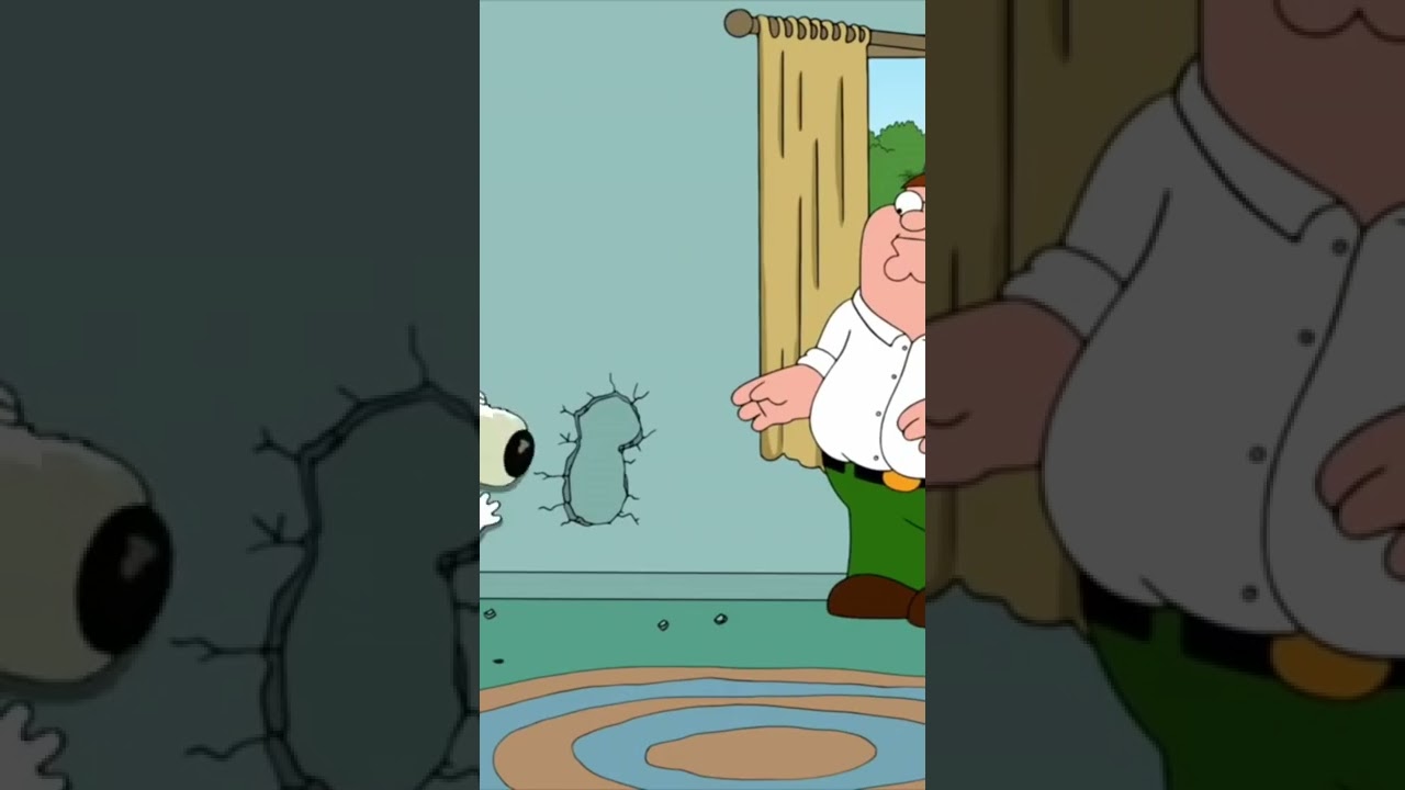 Family Guy Brian Gets Sprayed by a Skunk - 