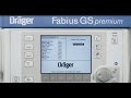 Dräger Fabius GS premium - Daily checkout procedure