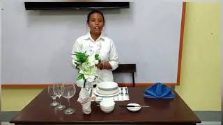 The russian Table setting
