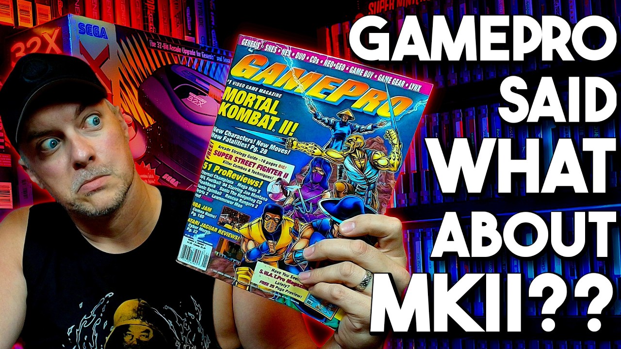 GamePro Said WHAT About Mortal Kombat II?? | Reading Vintage Video Game Magazines