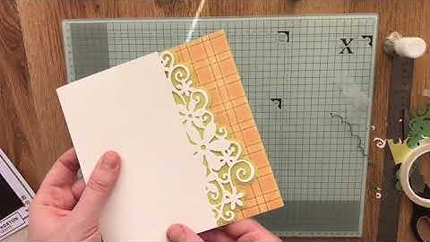 Border Dies Card Blanks