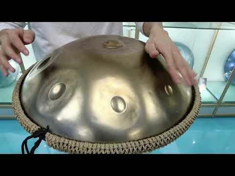 LLC - Drums Tambour Handpan Steel en D Mineur 9 Notes (D3 A BB