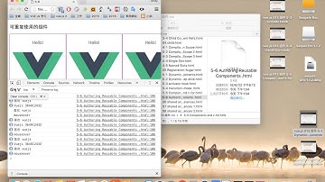 vue js 013 组件 5 6 Authoring Reusable Components