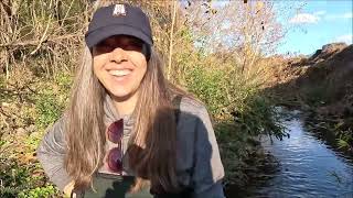 Treasure Hunting Car Parts Creek w my Bride