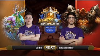 Eddie vs lnguagehackr - Division A - Hearthstone Grandmasters Americas 2020 Season 1 - Week 6