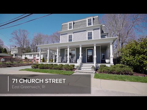 71 Church Street, East Greenwich, RI home video tour