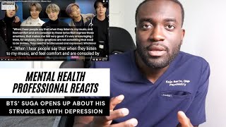 BTS’ Suga Opens Up About His Struggles With Depression