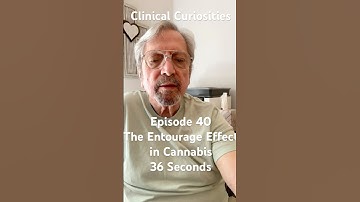 Clinical Curiosities - The Entourage Effect in Cannibis - 37 Seconds