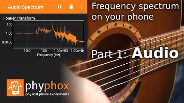 Frequency spectrum on your phone | Part 1: Audio (en)