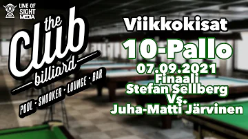 Stefan Sellberg Vs Juha Matti Järvinen The Club Viikkokisat 10 Pallo 07092021