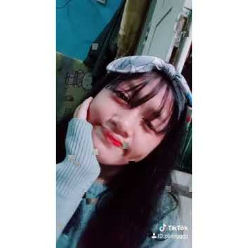 Abg maen tiktok samapai basah basah