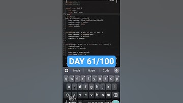 61/100 days coding challenge #hemancodes #shorts