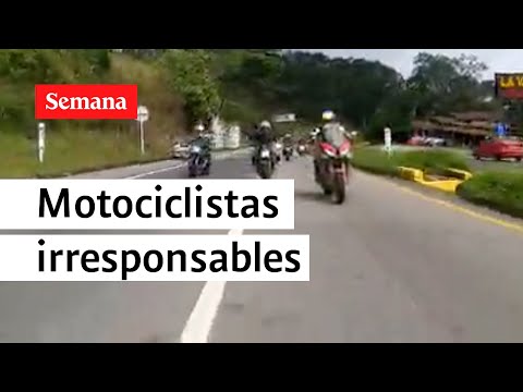 El candeleo en el Villetodromo, práctica irresponsable de algunos motociclistas | Semana Noticias