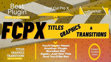 Best Final Cut Pro X Plugin w/Titles Graphics & Transitions Out There? | Free FCPX Plugin Giveaway!!