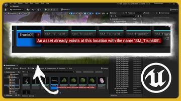 Fix "An asset already exists at this location with the same name" - UE Fix Up Redirectors