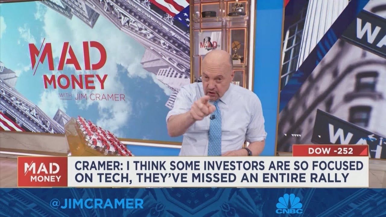 Read more about the article Jim Cramer says an ‘obsession’ with mega-cap names is overshadowing a bull market – CNBC Television