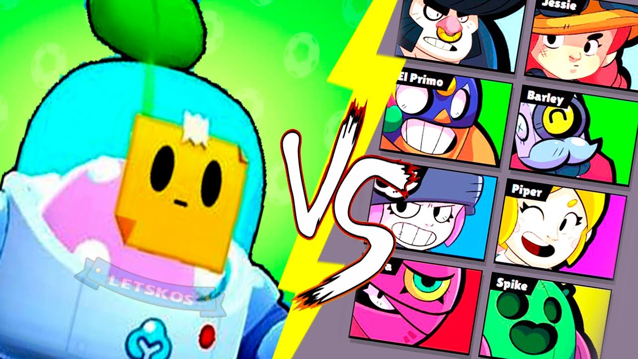 Noob VS Pro VS Hacker Sprout | Летскос брос  |  Топ 1 бравл старс Спраут бравлер