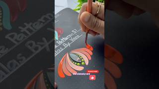 Brushstroke Dot Mandala|Beginners Step‑by‑Step Tutorial #dotmandala #shortsfeed#shorts#trending#art