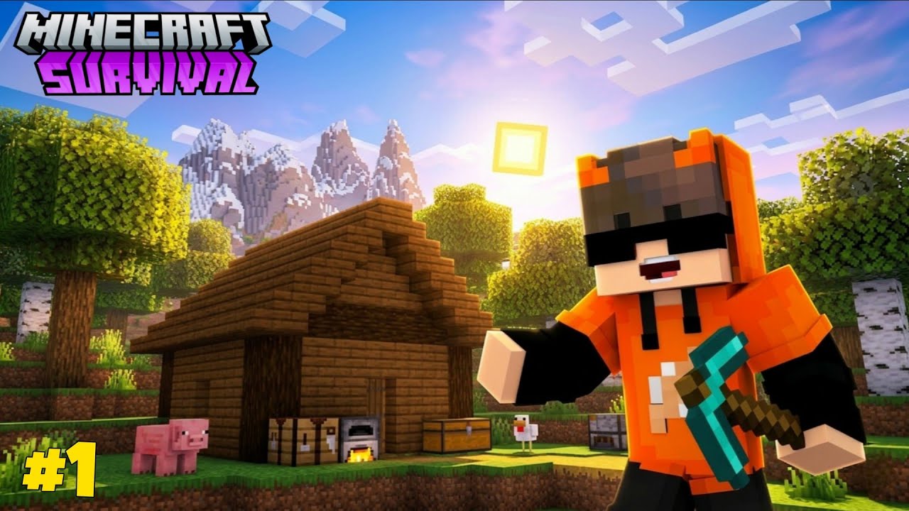 Minecraft Pe Survival Series – A New Journey Begins! (Episode 1) - YouTube