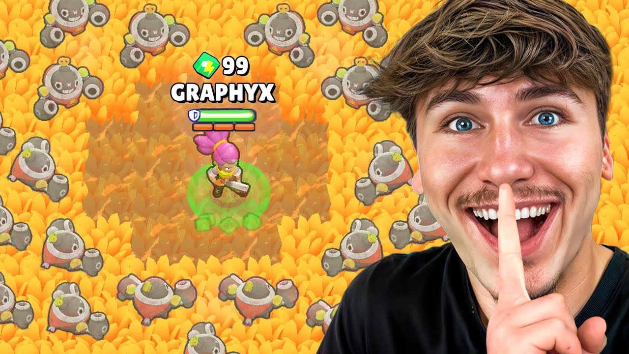J’AI RENDU FOU GRAPHYX EN CACHE-CACHE BRAWL STARS !!