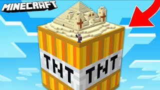 MINECRAFT, ale TYLKO NA GIGANTYCZNYCH TNT! *szok*