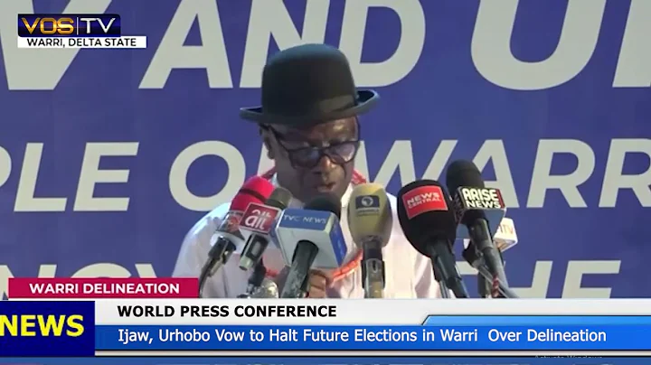 IJAW, URHOBO VOW TO HALT FUTURE ELECTIONS IN WARRI OVER DELINEATION