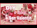 Decoraciones para el dia de San Valentin/Manualidades faciles para el 14 de febrero/DIY Dollar Tree