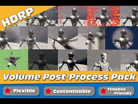 HDRP Volume Post Process Pack DEMO -  on Unity Asset Store