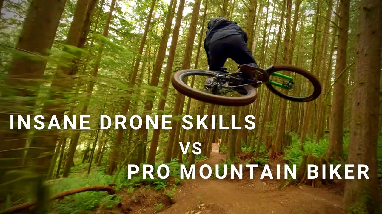 ⁣World's Best FPV Drone Shot VS Extreme Mountain Biking?!