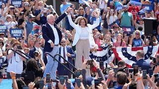 WATCH Harris and Walz speak at campaign rally in Arizona