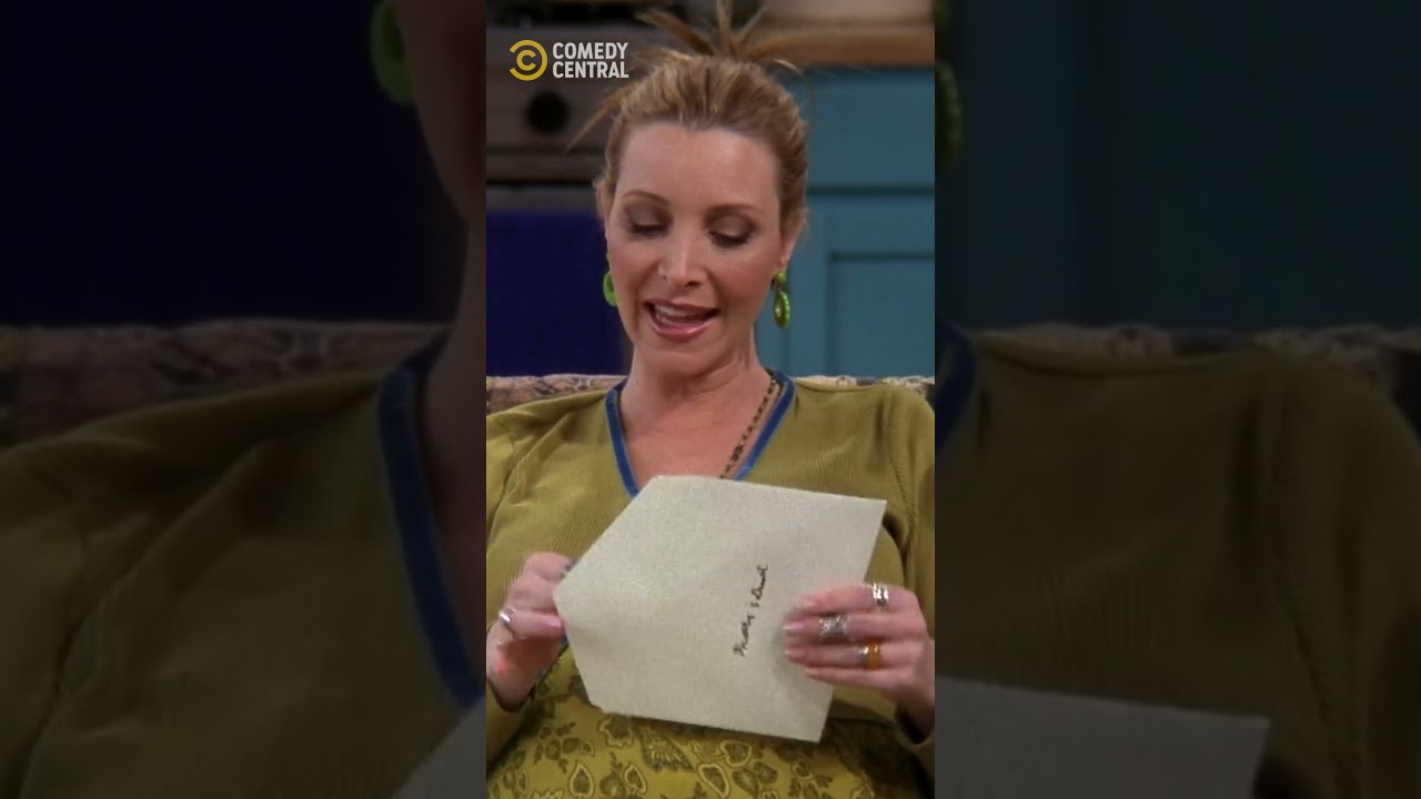 Rachel Receives A Wedding Invitation From Ross | Friends on Comedy Central Africa 
