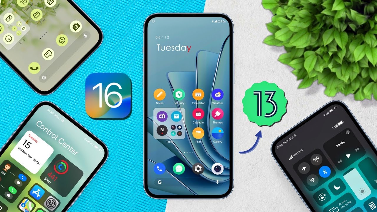 OxygenOS 12 for Any Redmi Phone - iOS Lockscreen Customization - MIUI Theme!