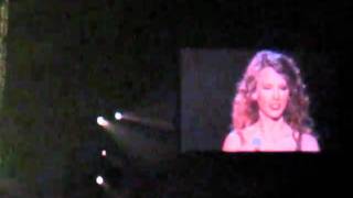 Taylor Swift  Sparks Fly - Speak Now Asia Tour @ Hong Kong 2011.2.21