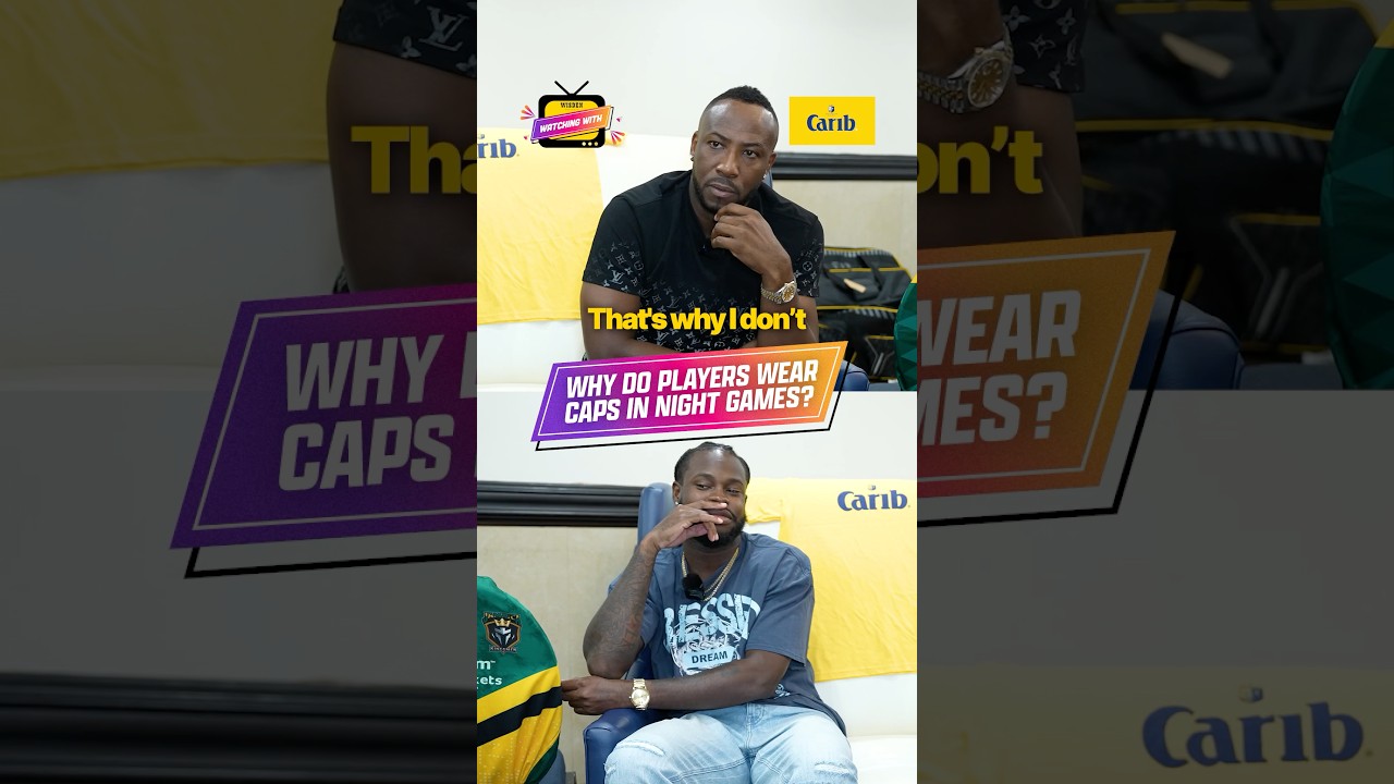 Why do some players wear caps in night games? Andre Russell doesn’t understand ❌