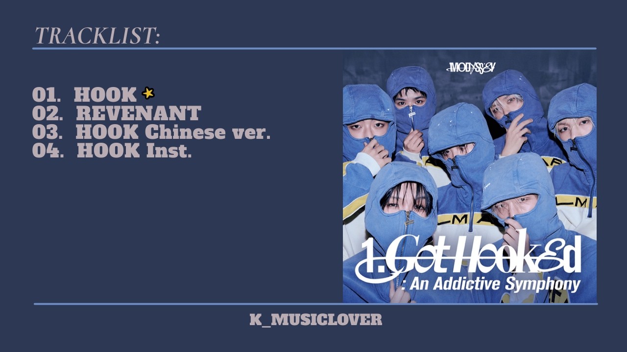 MODYSSEY (모디세이) - 1st SINGLE ALBUM [1. Got Hooked: An