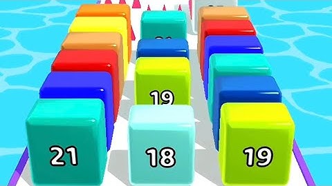 Marble Run 🏆 3D Game Color Ball Race Gameplay Android IOS Level 4006