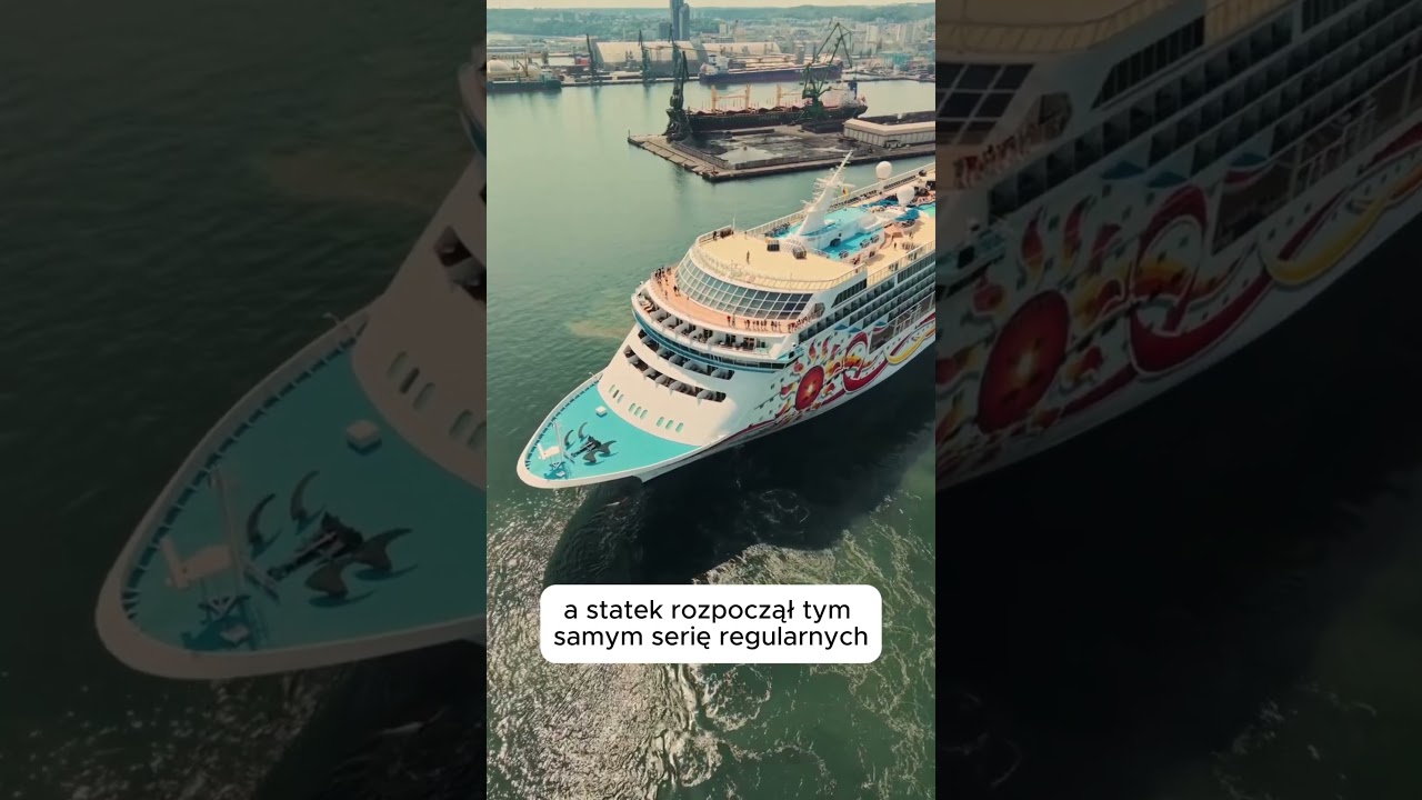 Debiut Norwegian Sun w Porcie Gdynia. Wycieczkowiec zawinął tu po raz pierwszy