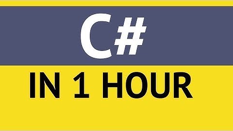 Learn C# Fundamentals by Coding - C# Basics for Beginners - @4Loop