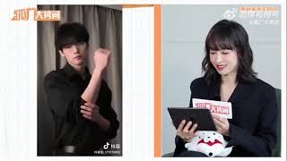 Victoria Song react to douyin videos (Roof on Fire) challenge