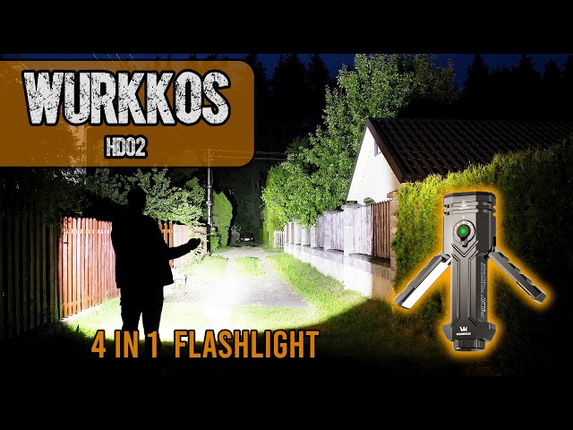 🔦 Wurkkos HD02 Review – Powerful 4 in 1 EDC Flashlight with
