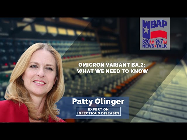 Patty Olinger on April 4, 2022 WBAP News Radio