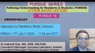 Pursue 1B (Uploaded): Uropathology- Approach to Paediatric Kidney Tumours screenshot 5