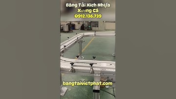 Băng tải xích nhựa xương cá khung nhôm định hình #băng #tải #xích #nhựa #xương #cá
