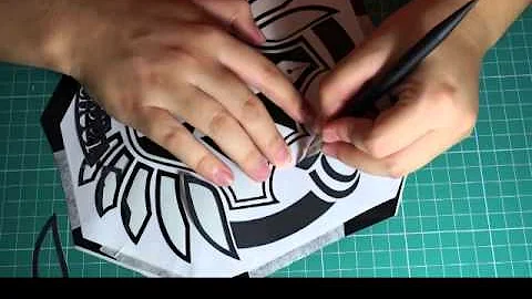 Como fazer adesivo caseiro com papel contact?