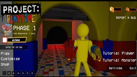 Project Playtime Mobile V0.0.2 - Android Gameplay