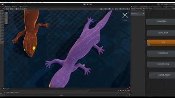 Retro Lizards | 3D Animated character for Unity game engine. asset store release 2023 oct SR Kerala