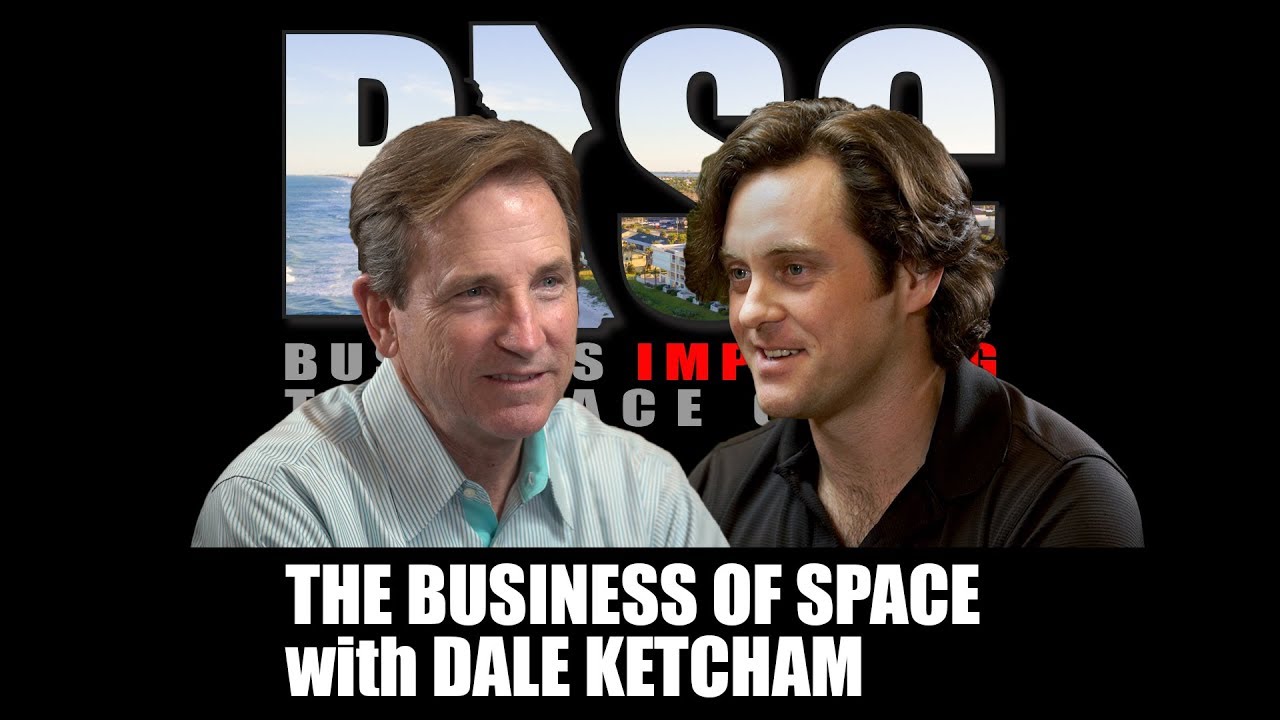 Dale Ketcham with Space Florida and Creative Director Austin Roghelia