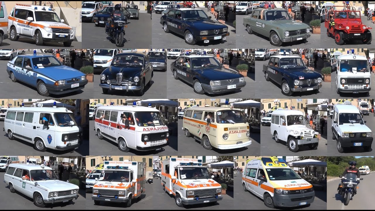 Raduno Mezzi di Emergenza Storici a Capoliveri (LI)