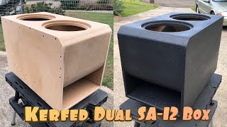 Kerfed Ported Enclosure for 2 Sundown Audio SA-12's by Australia's Biggest Bass Channel 20,427 views 4 years ago 7 minutes, 6 seconds